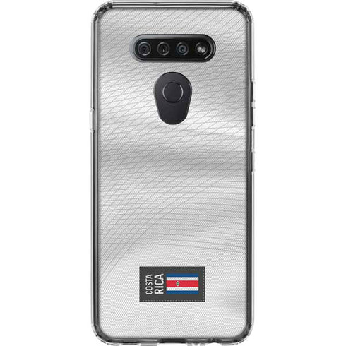Costa Rica Soccer Flag LG K51/Q51 Clear Case